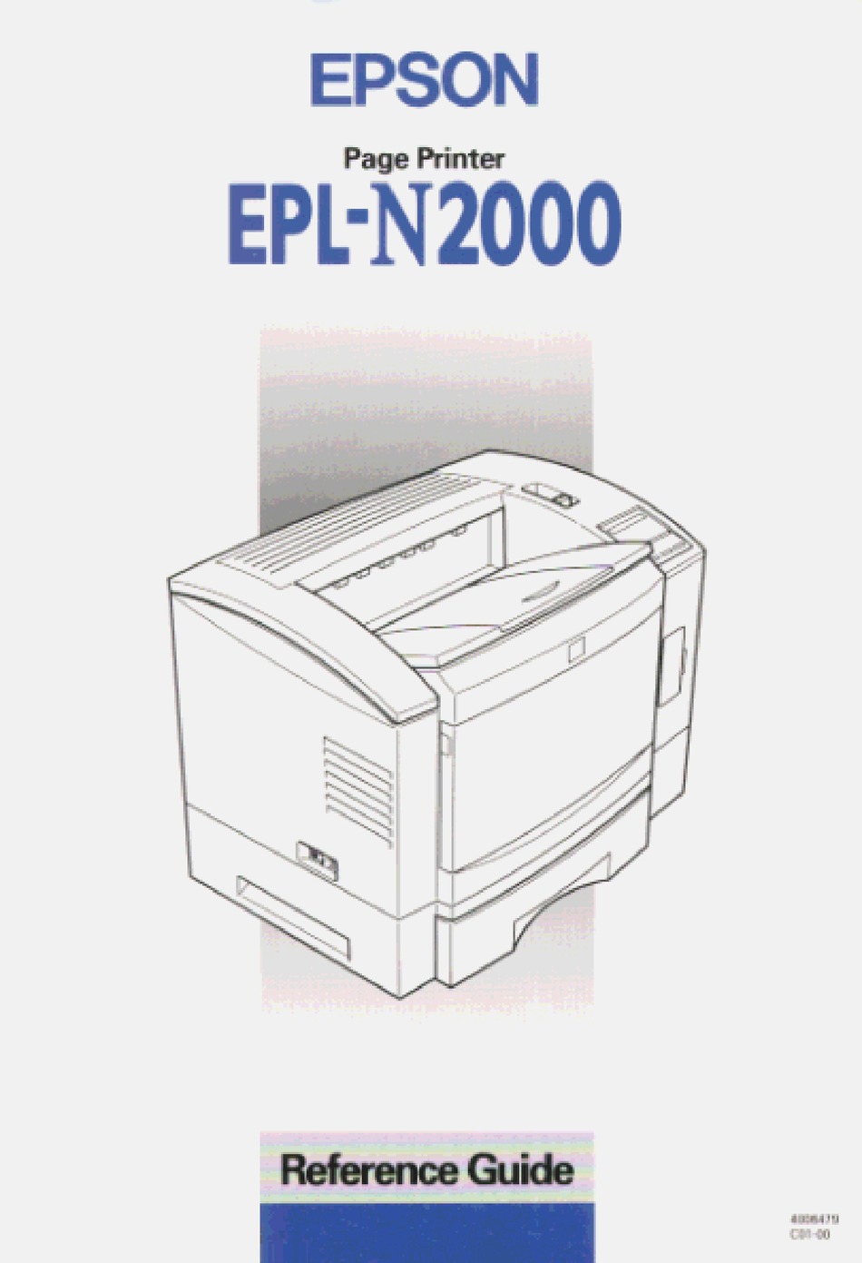 Epson Epl N2000 Reference Manual Pdf Download Manualslib 6496