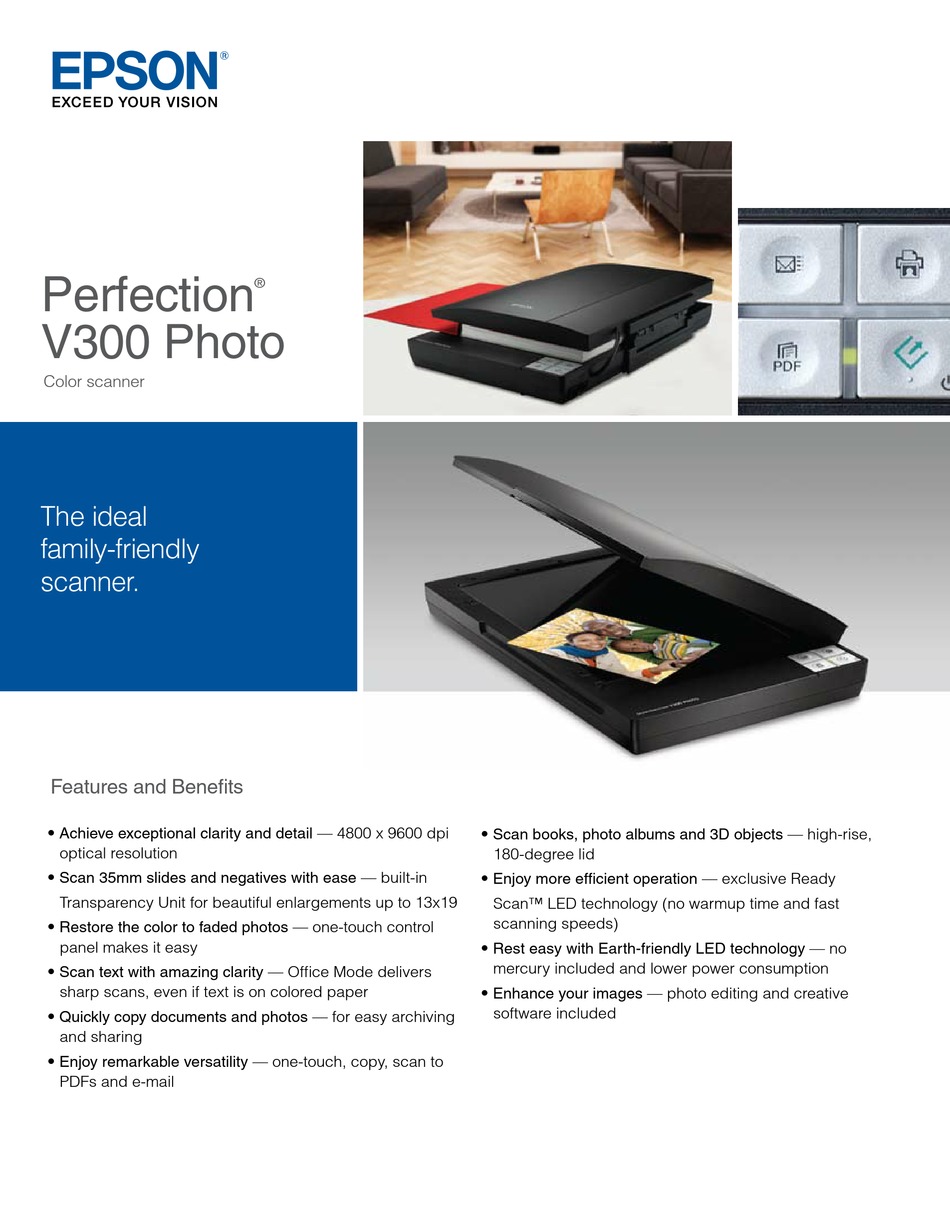 epson perfection v300 photo scanner software download