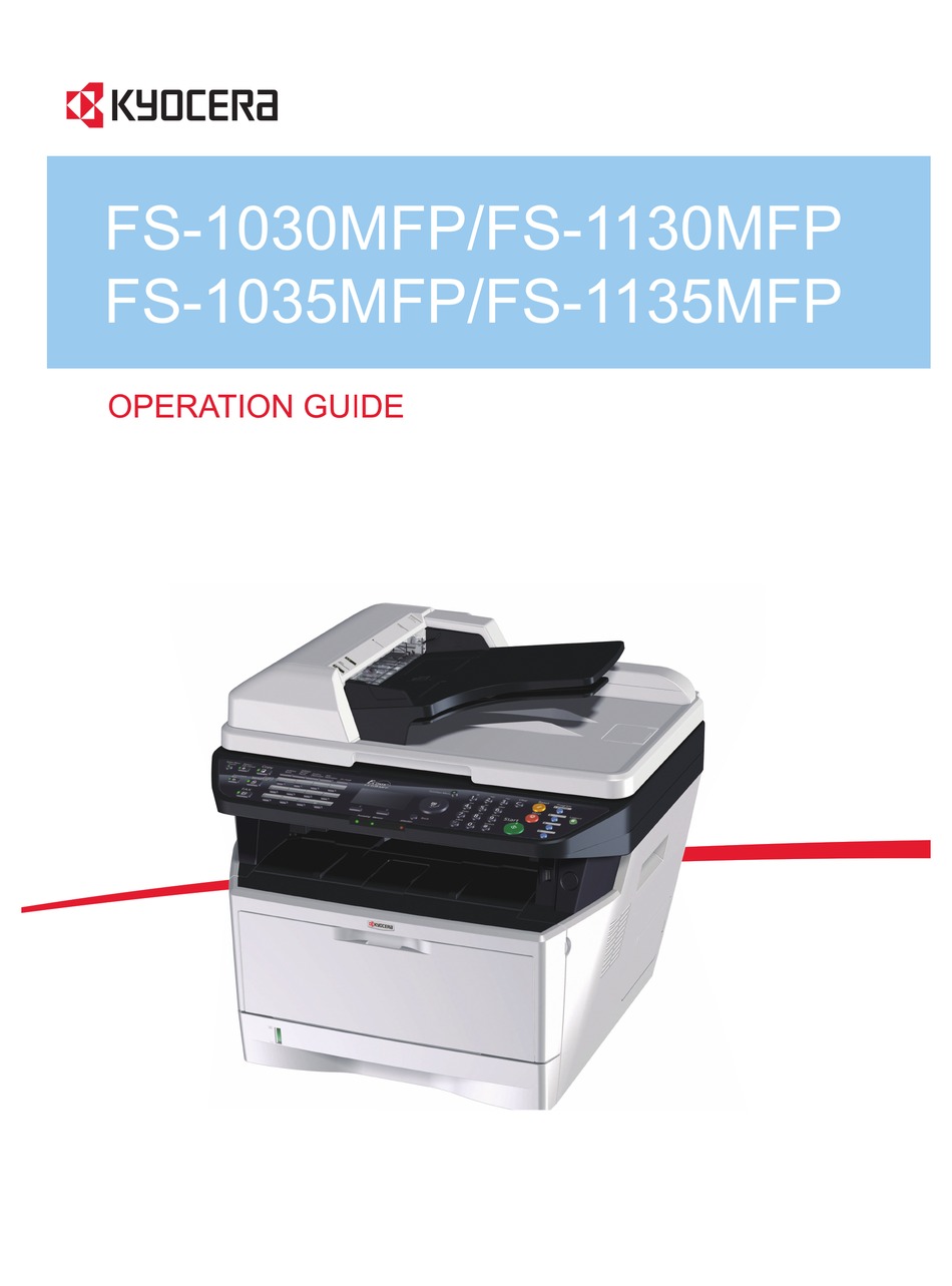 Установка принтера kyocera fs 1035mfp