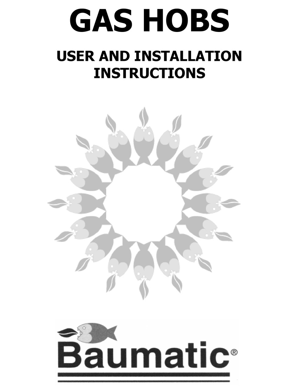 BAUMATIC AS4.1 USER AND INSTALLATION INSTRUCTIONS MANUAL Pdf Download