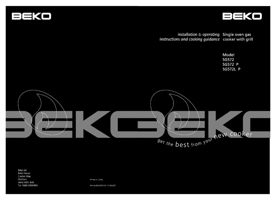 beko sg562