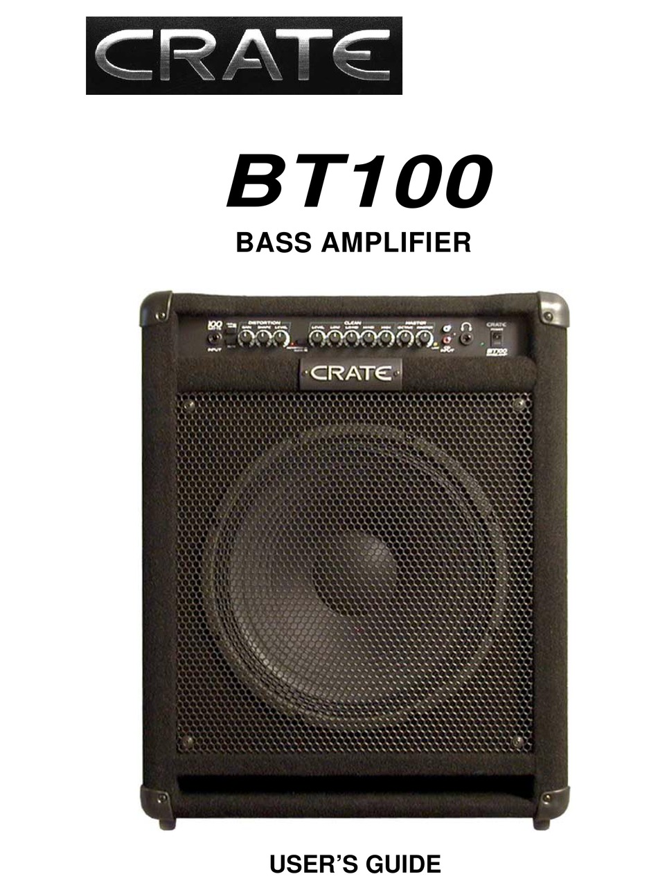 crate bt100