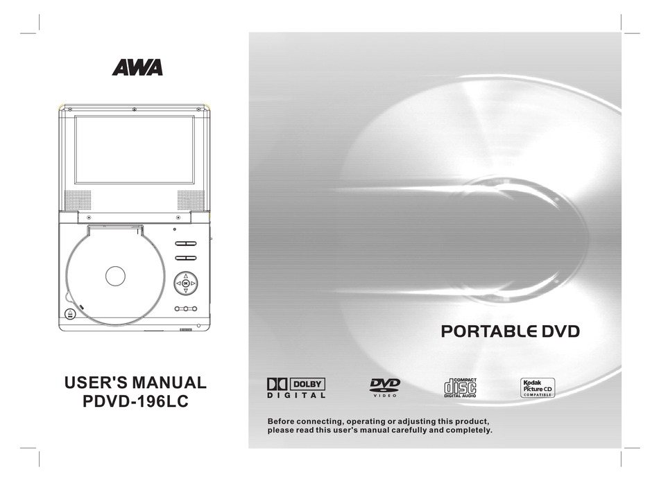 AWA PDVD196LC USER MANUAL Pdf Download ManualsLib