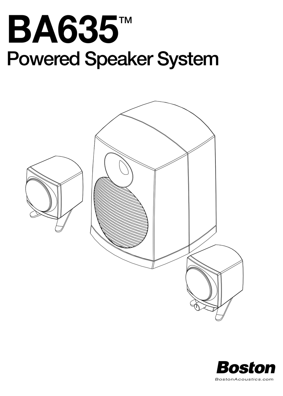 boston acoustics ba635