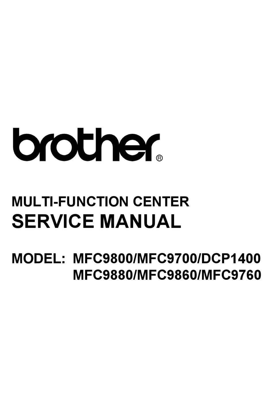 brother mfc 9700 manual