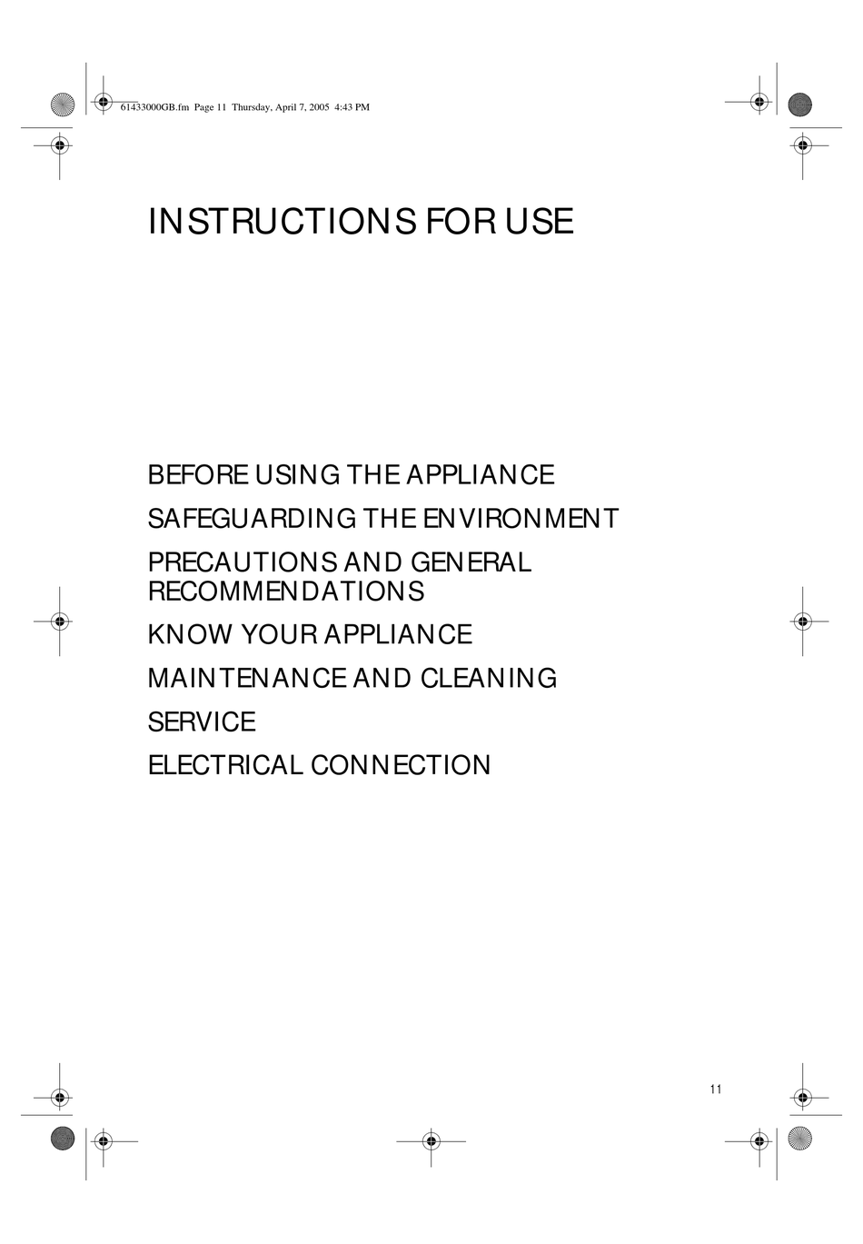 CAPLE C126F INSTRUCTIONS FOR USE MANUAL Pdf Download ManualsLib