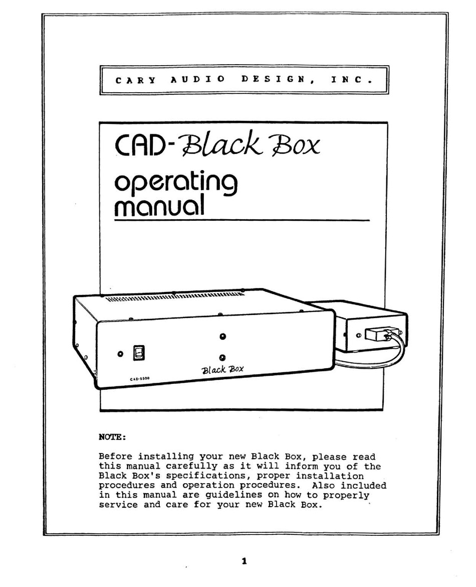 cary-audio-design-cad-black-box-operating-manual-pdf-download-manualslib