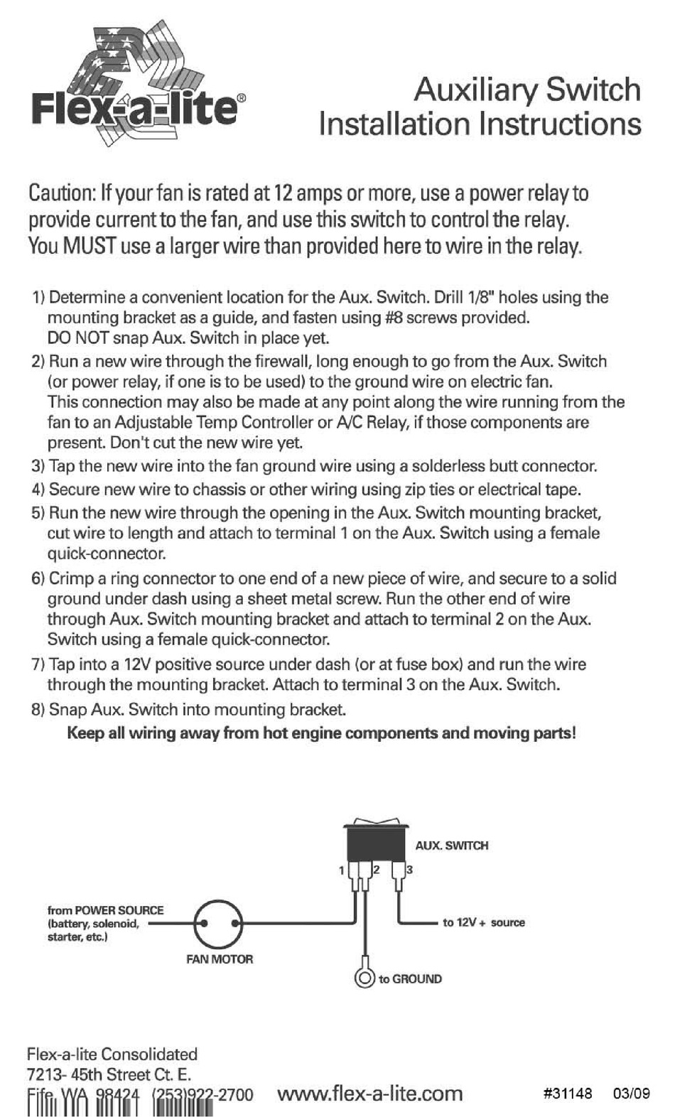 FLEXALITE FAN INSTALLATION INSTRUCTIONS Pdf Download ManualsLib