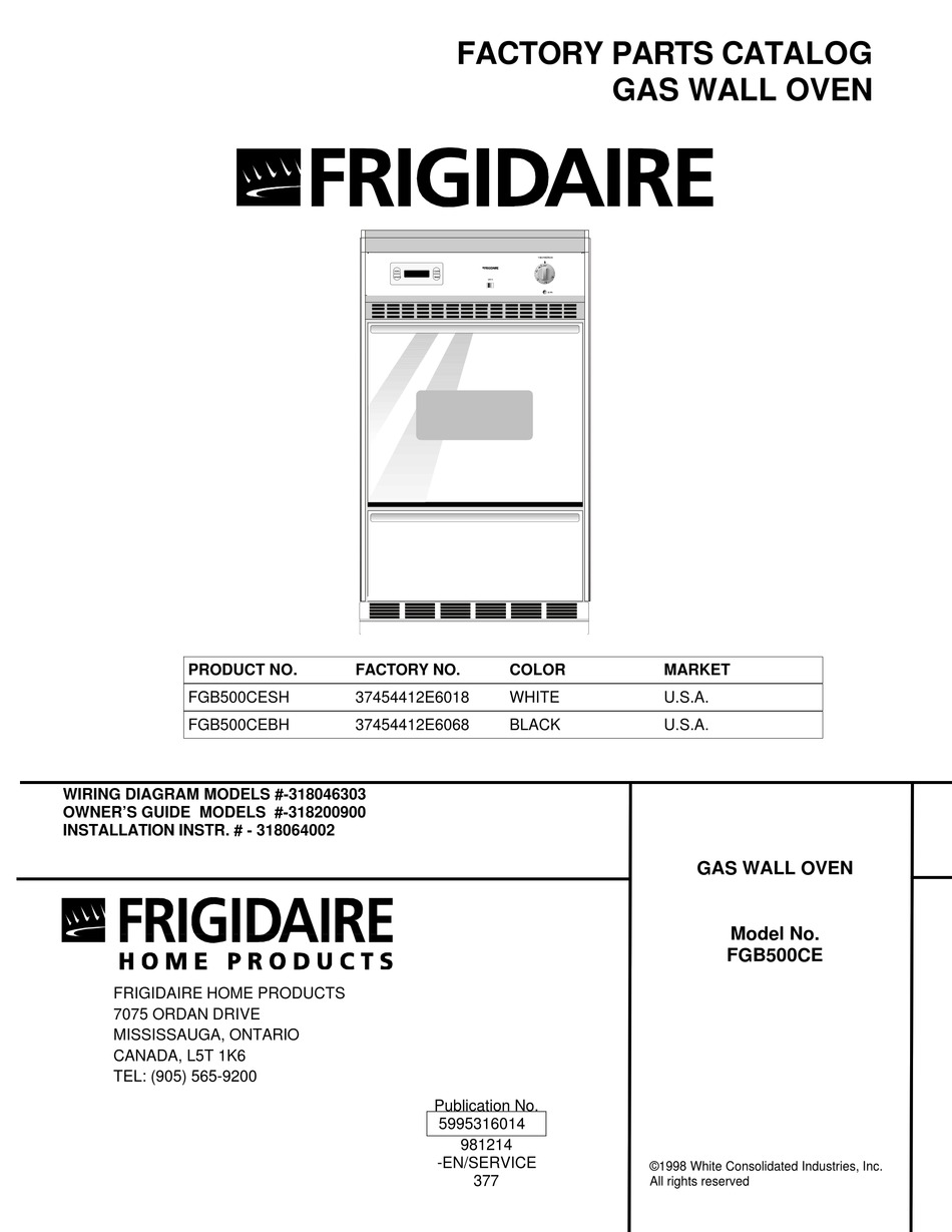 frigidaire-fgb500ce-factory-parts-catalog-pdf-download-manualslib