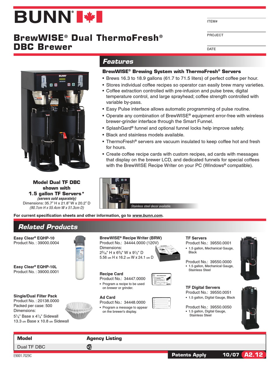 bunn dual sh dbc manual