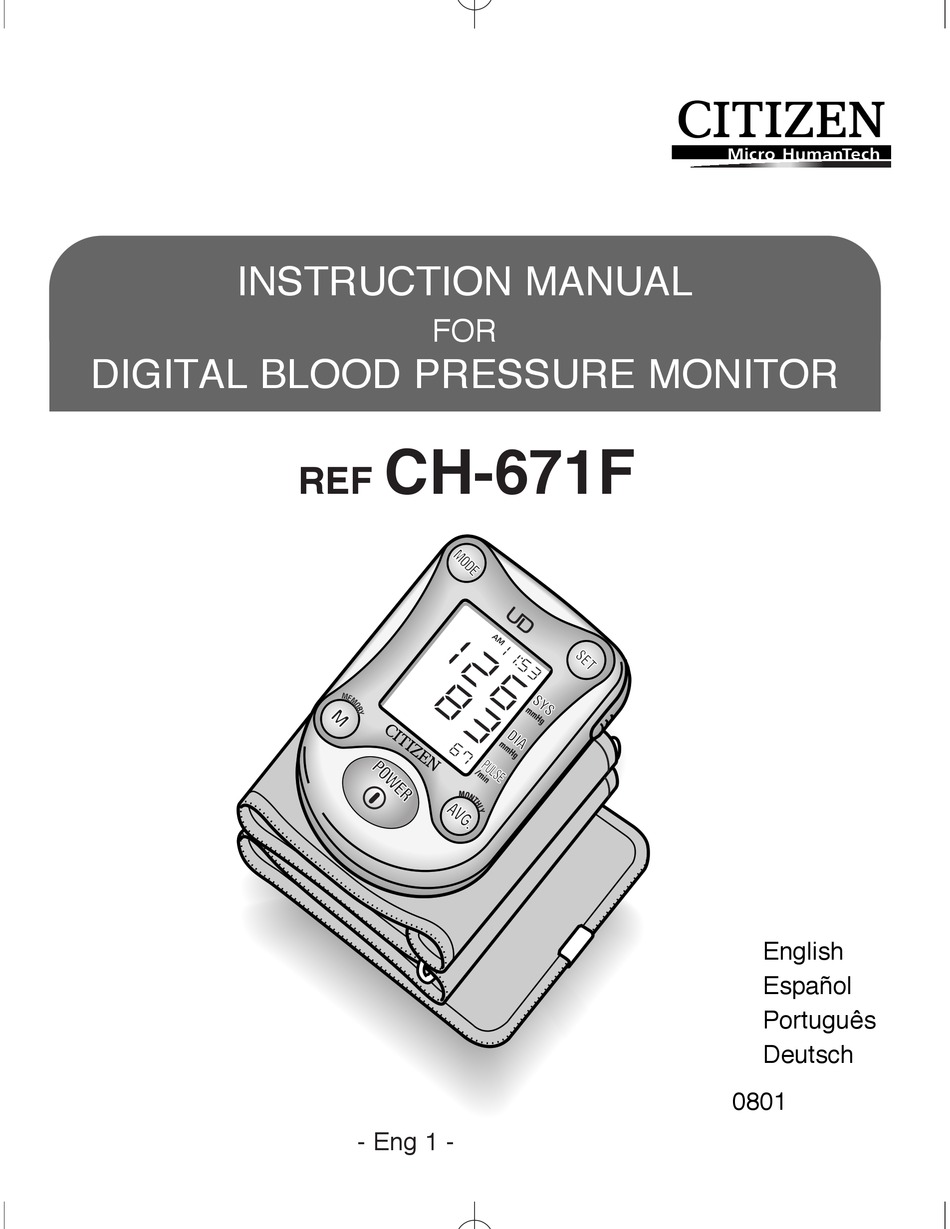 Citizen Ch 671f Instruction Manual Pdf Download Manualslib