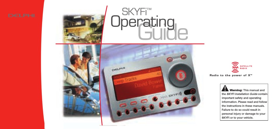 Delphi Skyfi Operating Manual Pdf Download Manualslib