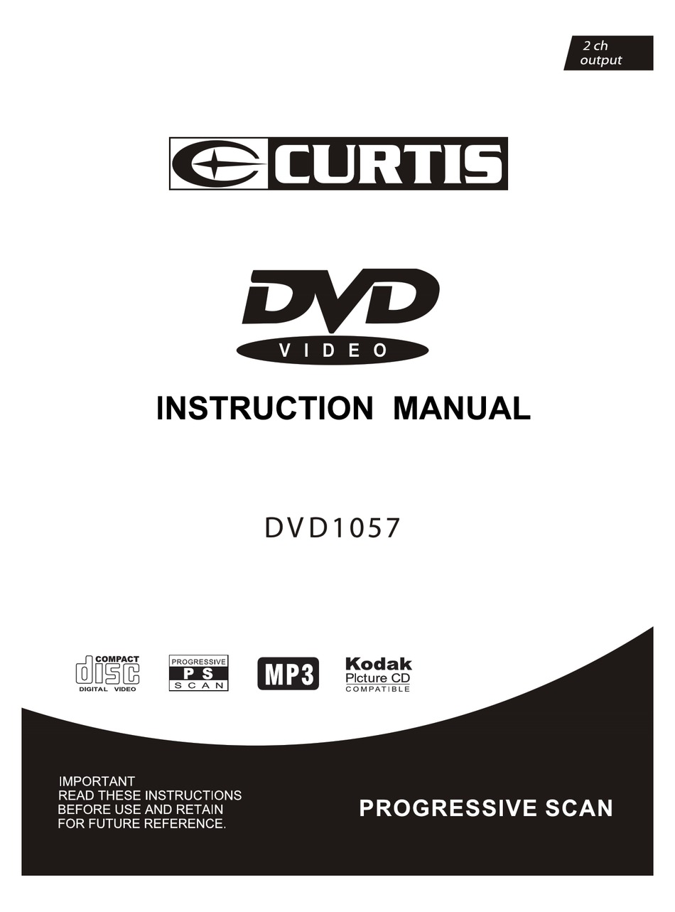 CURTIS DVD1057 INSTRUCTION MANUAL Pdf Download ManualsLib