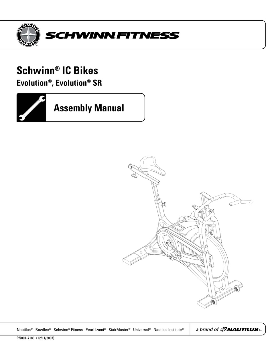 SCHWINN EVOLUTION ASSEMBLY MANUAL Pdf Download ManualsLib