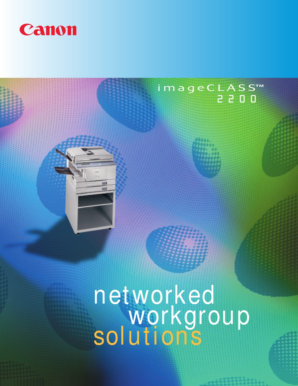 canon imageclass 2200