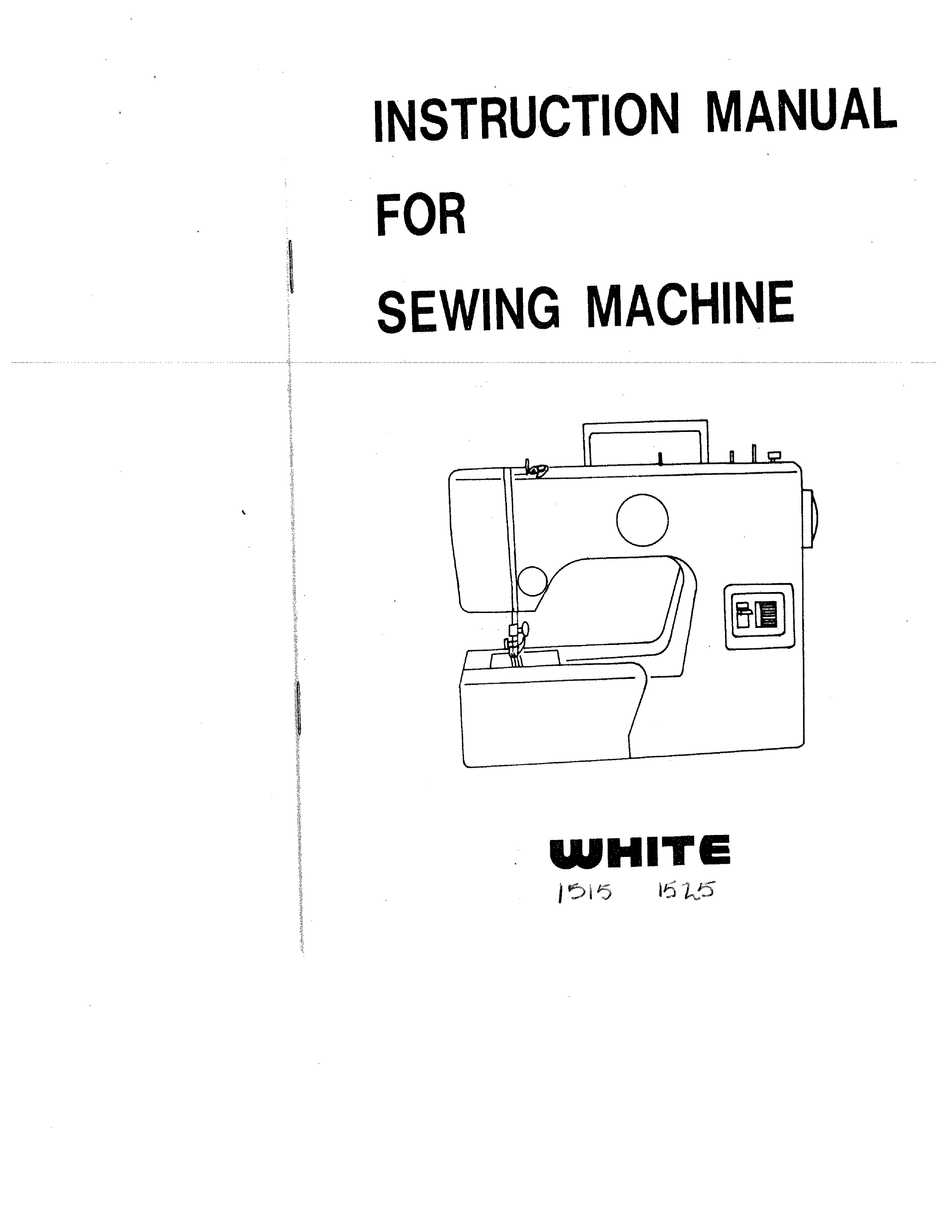 How to thread white sewing machine 