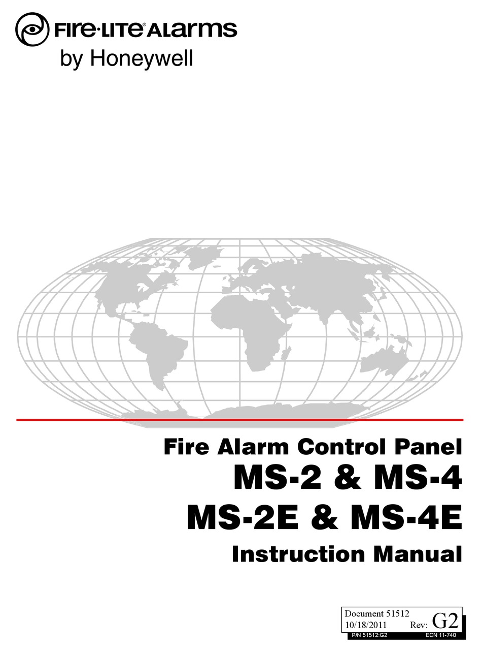 FIRE-LITE MS-2 INSTRUCTION MANUAL Pdf Download | ManualsLib