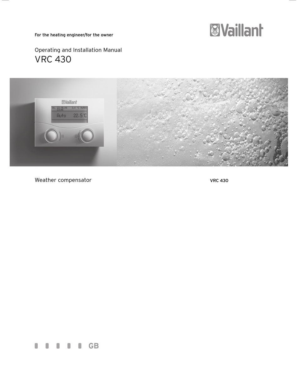 vaillant outdoor sensor