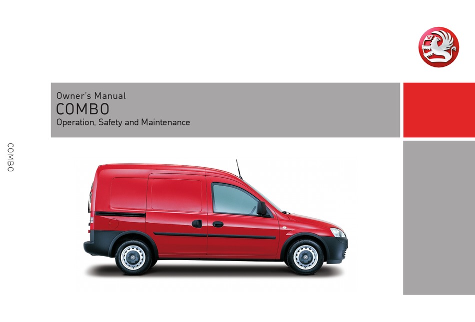 Vauxhall Combo Owner S Manual Pdf, Vauxhall Combo Wiring Diagram