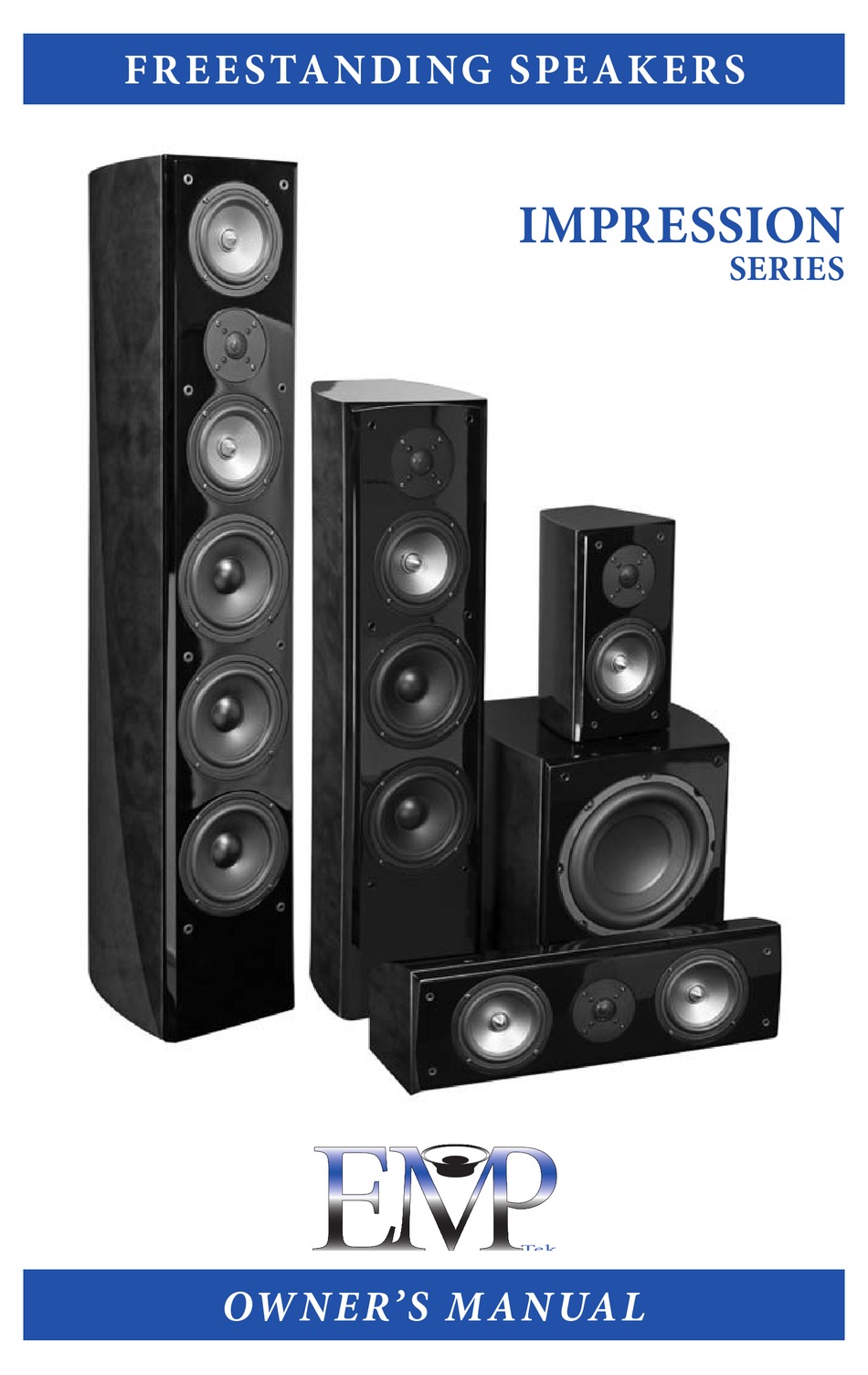 emp tek e55ti tower speakers