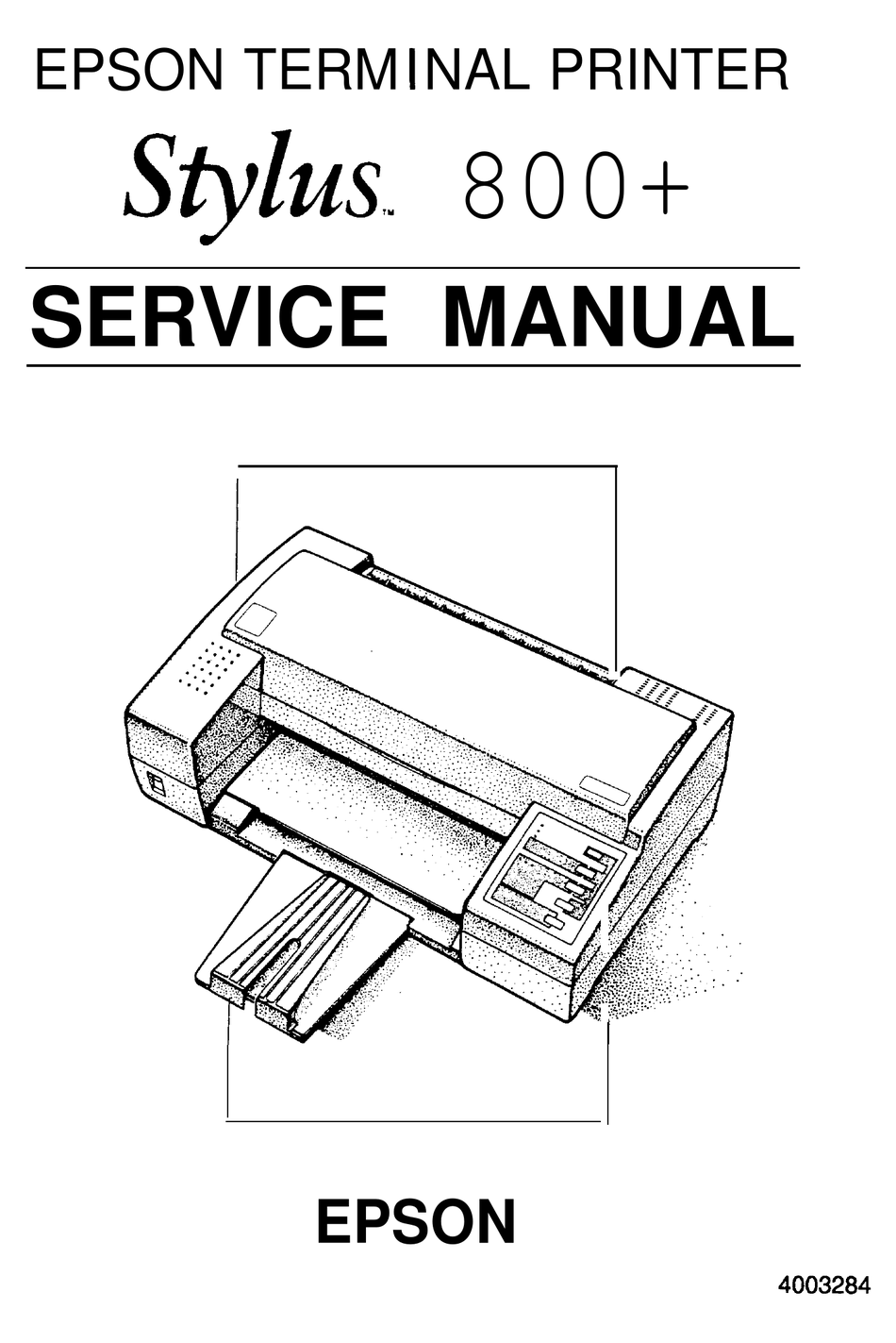 Epson Stylus 800. Epson Stylus Color 800. Epson manual service. Epson 15150 service manual.