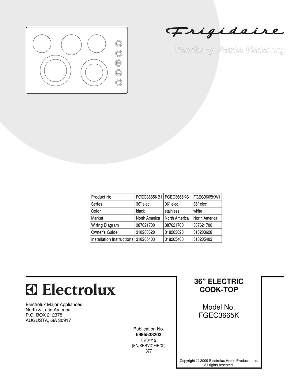 frigidaire rc36de60pb