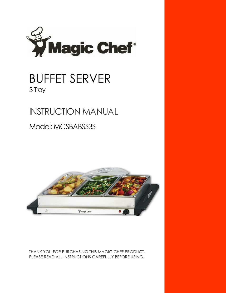 User manual Magic Chef MCIM30SST (English - 10 pages)