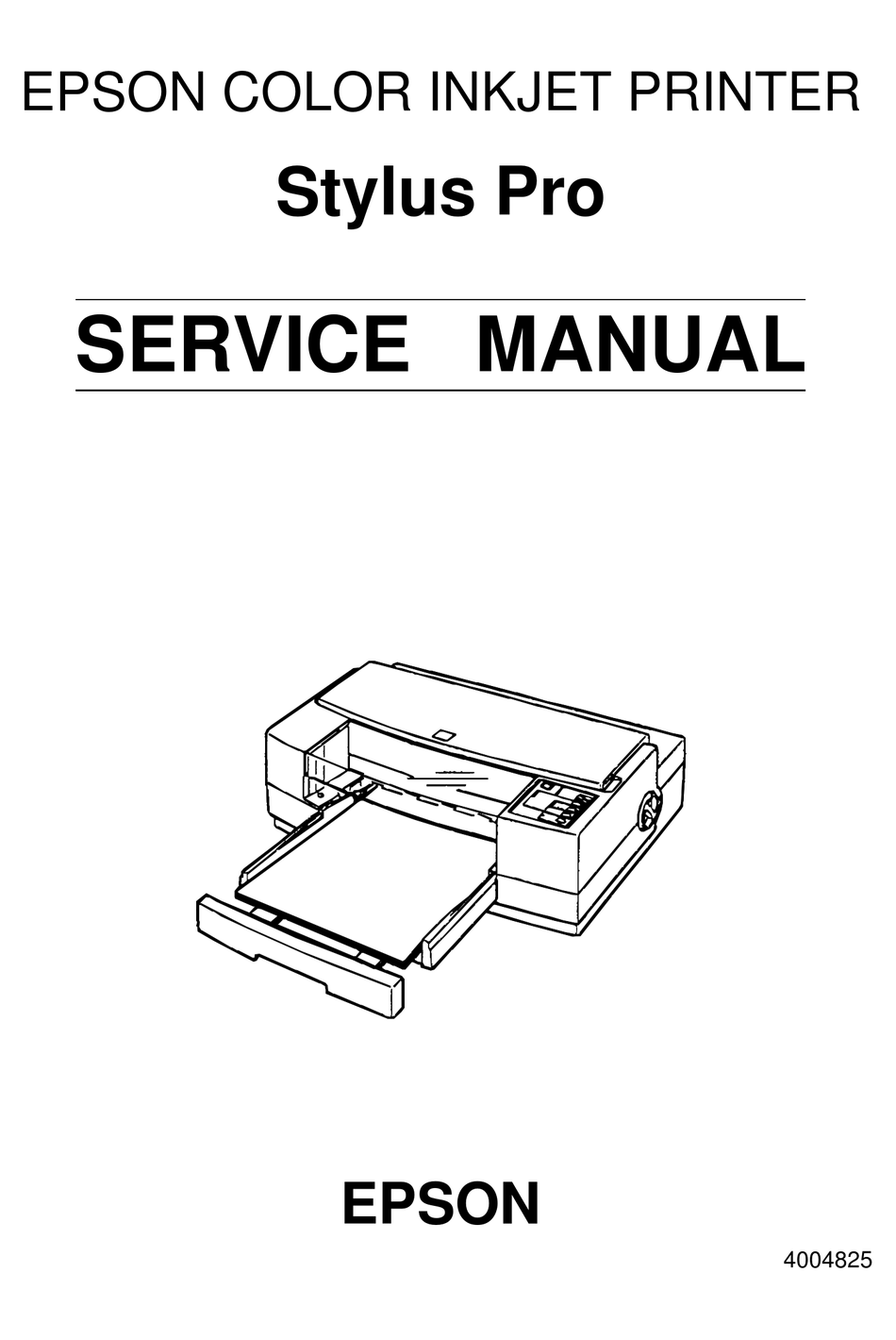 Epson Stylus Pro Service Manual Pdf Download Manualslib 3748