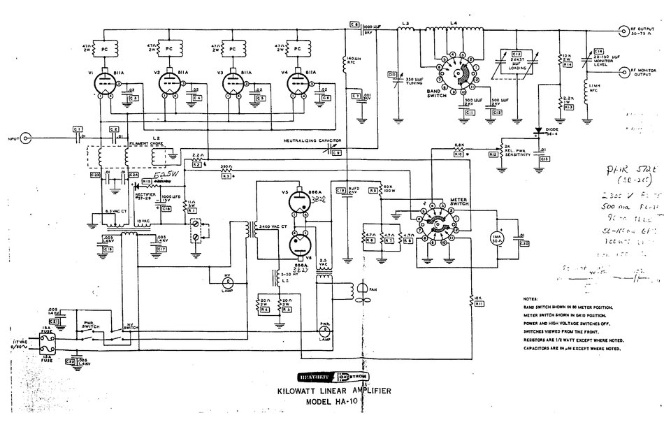 HEATHKIT HA-10 SCHEMATIC DIAGRAM Pdf Download | ManualsLib