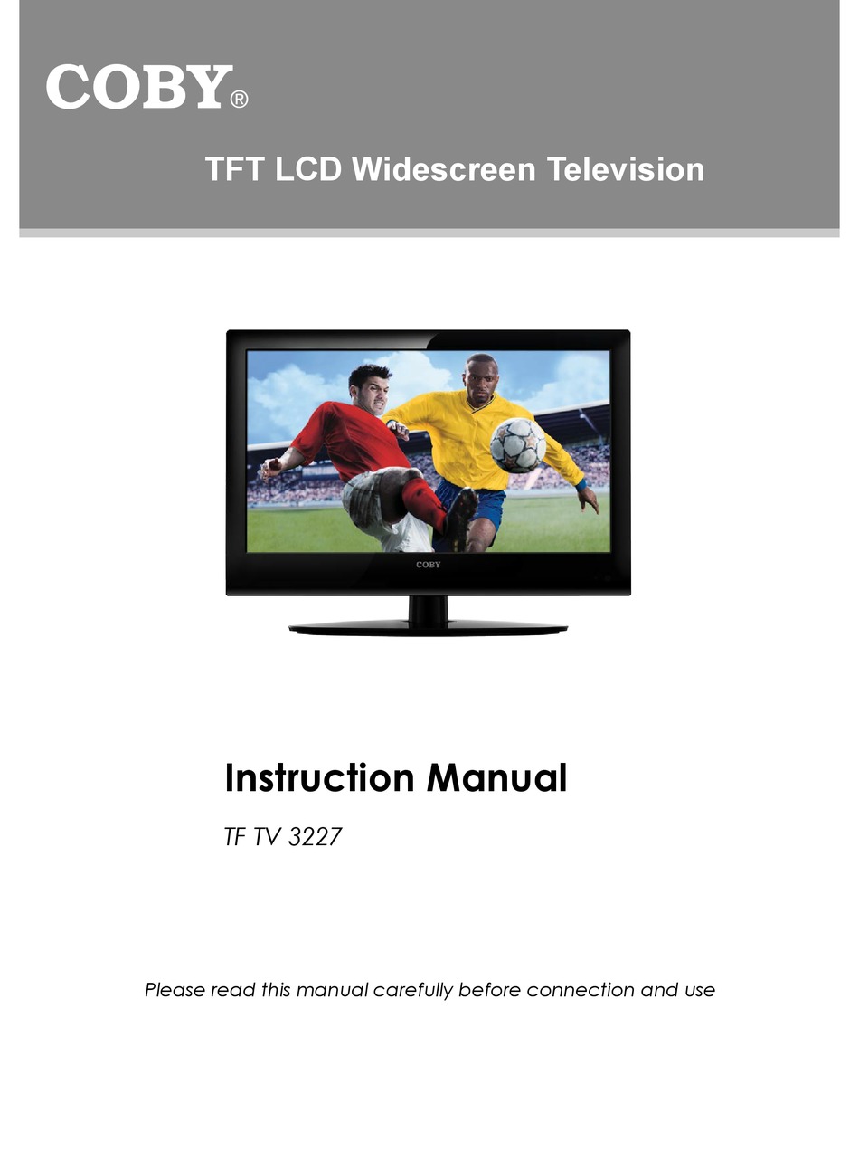 Coby Tftv3227 Instruction Manual Pdf Download Manualslib