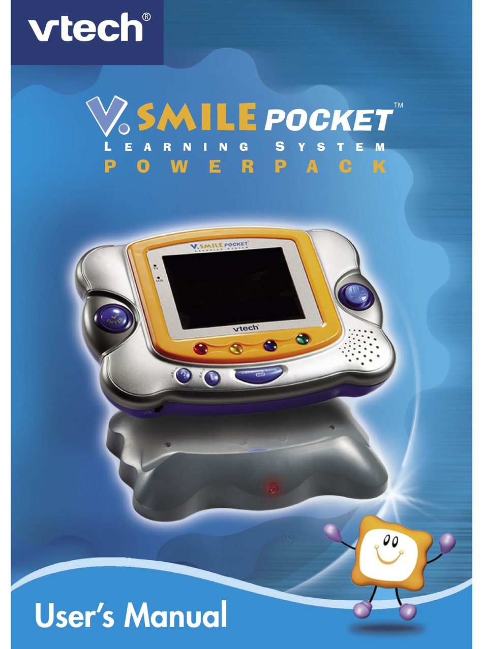 Used Vtech VSmile V.Smile Pocket Battery Cover ~ For Those Using Battery Pack 