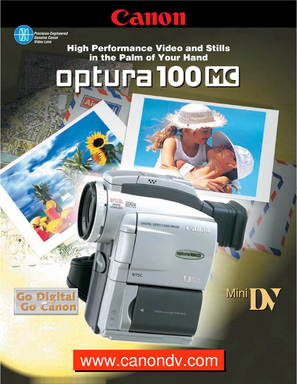 canon optura 100mc