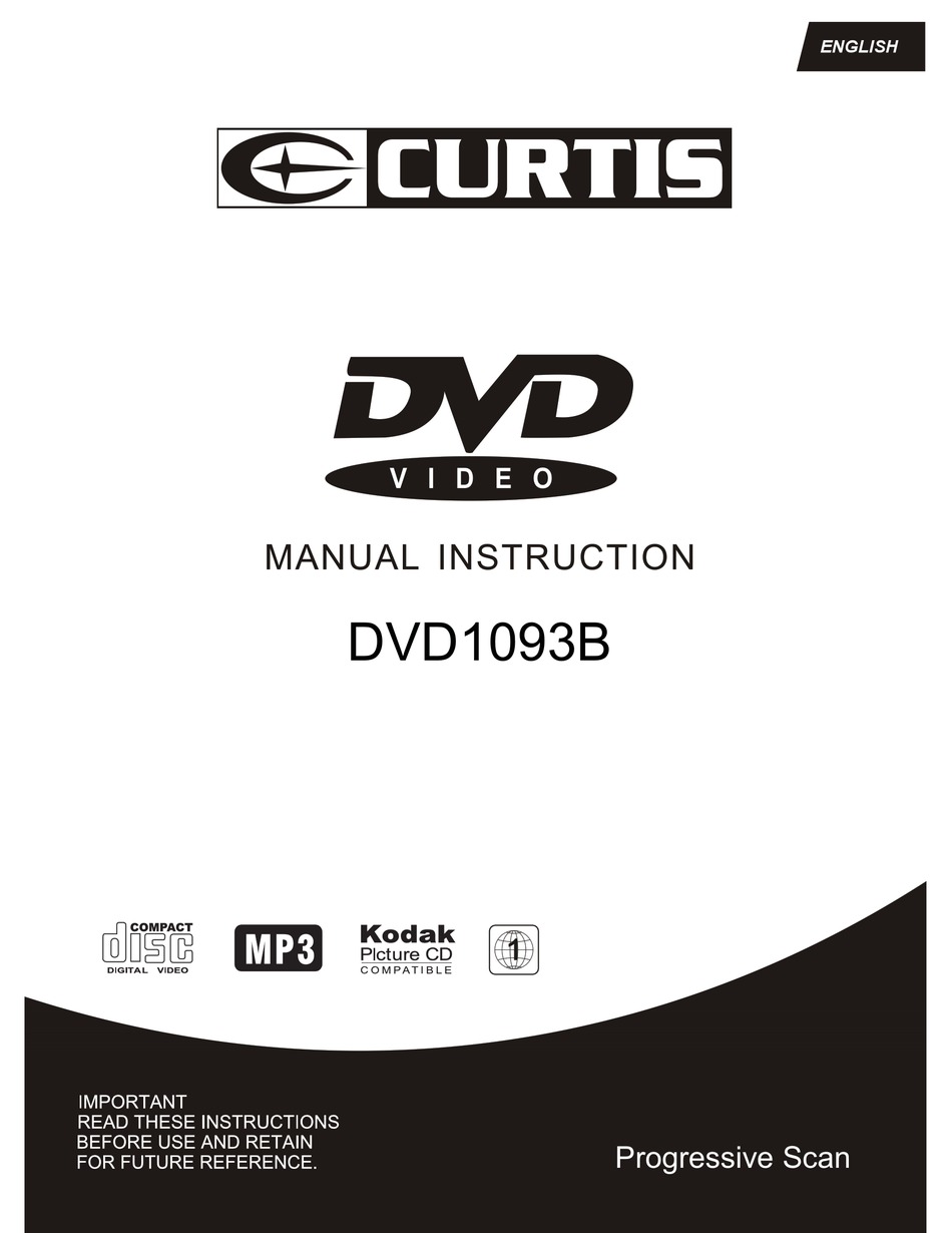 CURTIS DVD1093B INSTRUCTION MANUAL Pdf Download ManualsLib