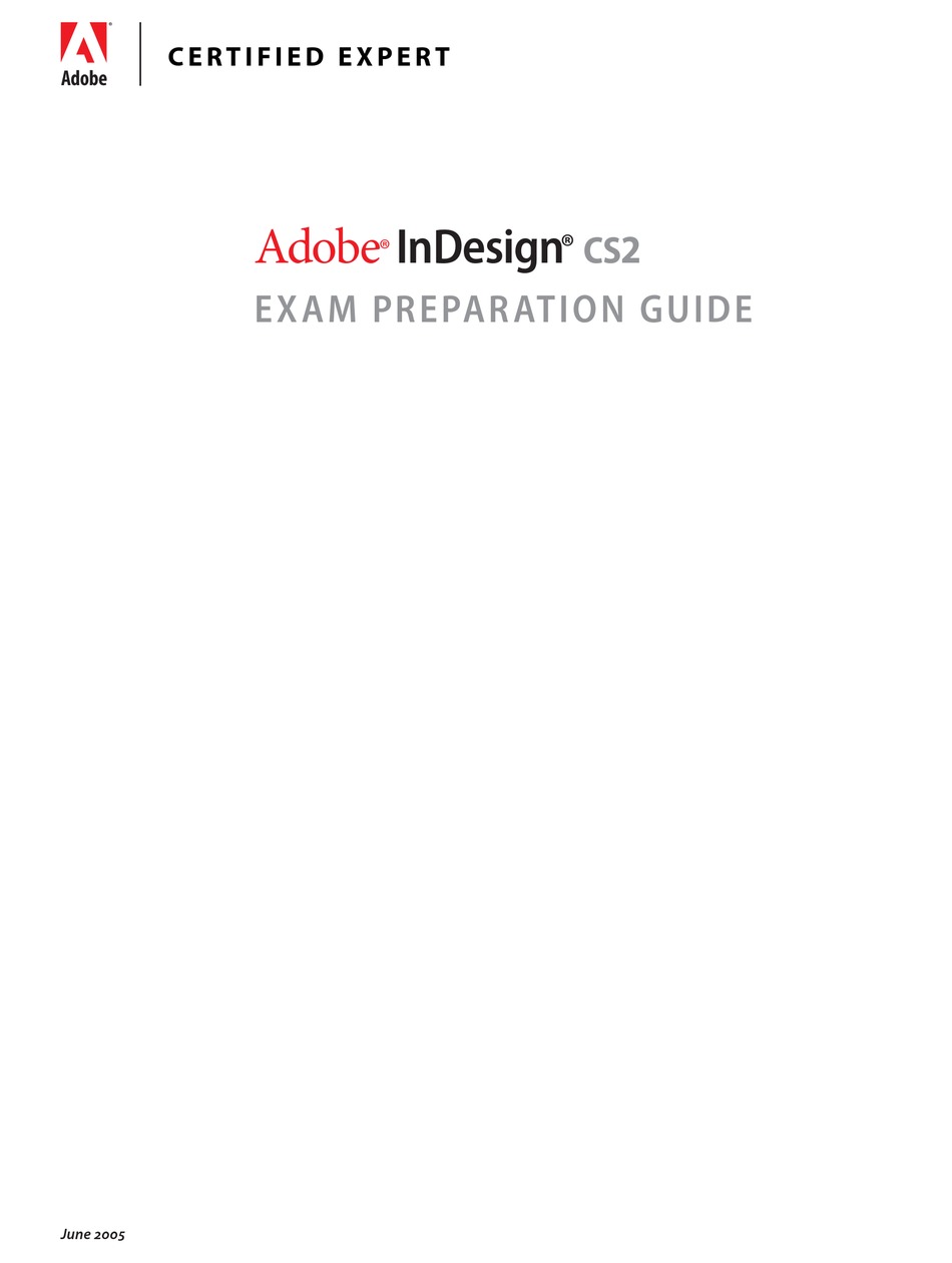 ADOBE 27510753 - INDESIGN CS2 - PC MANUAL Pdf Download | ManualsLib