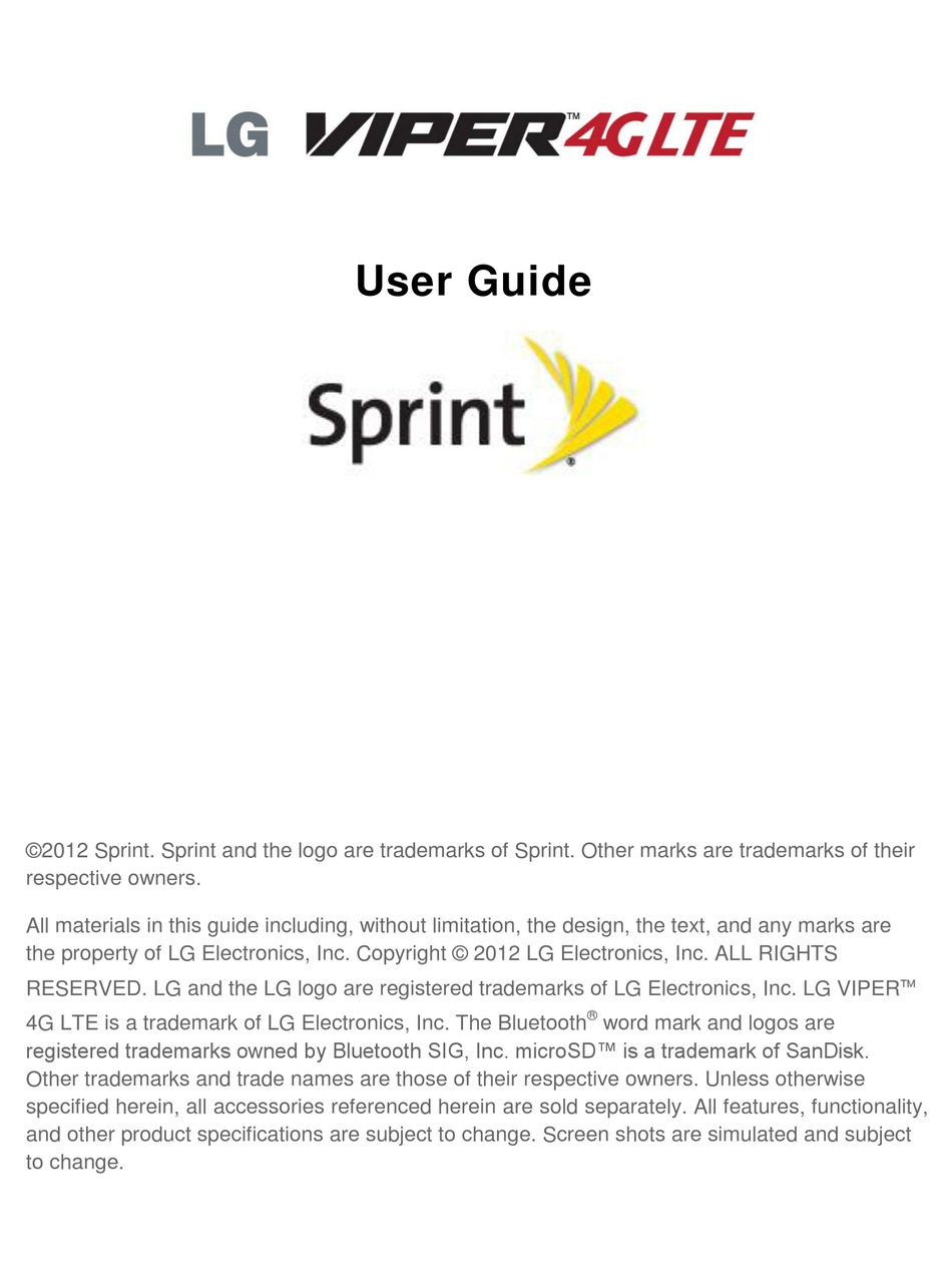 LG VIPER LS840 OWNER'S MANUAL Pdf Download | ManualsLib