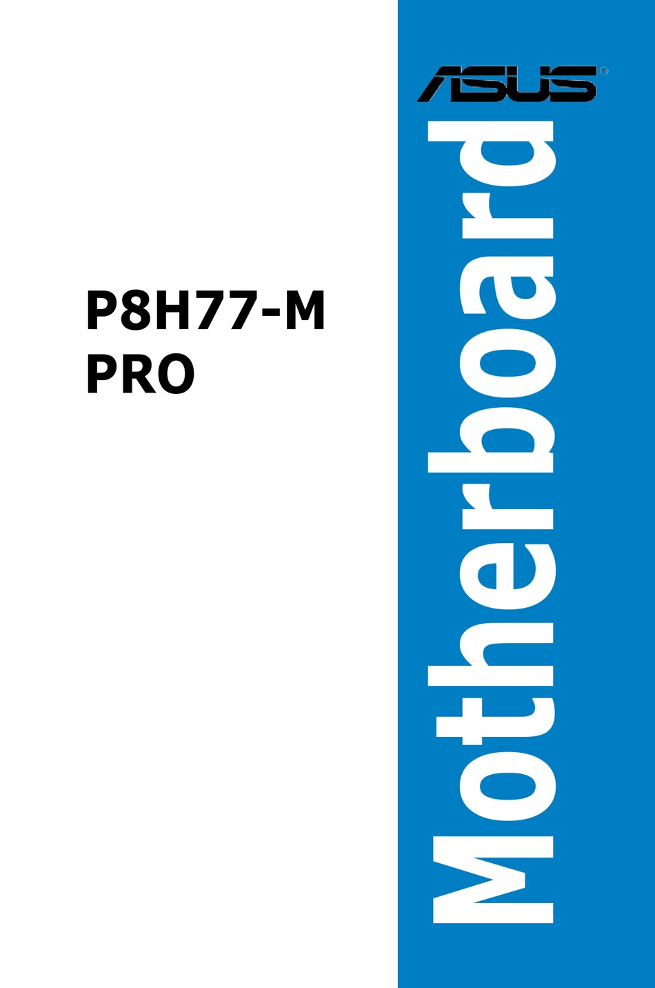 Asus P8h77 M Pro V3 User Manual Pdf Download Manualslib