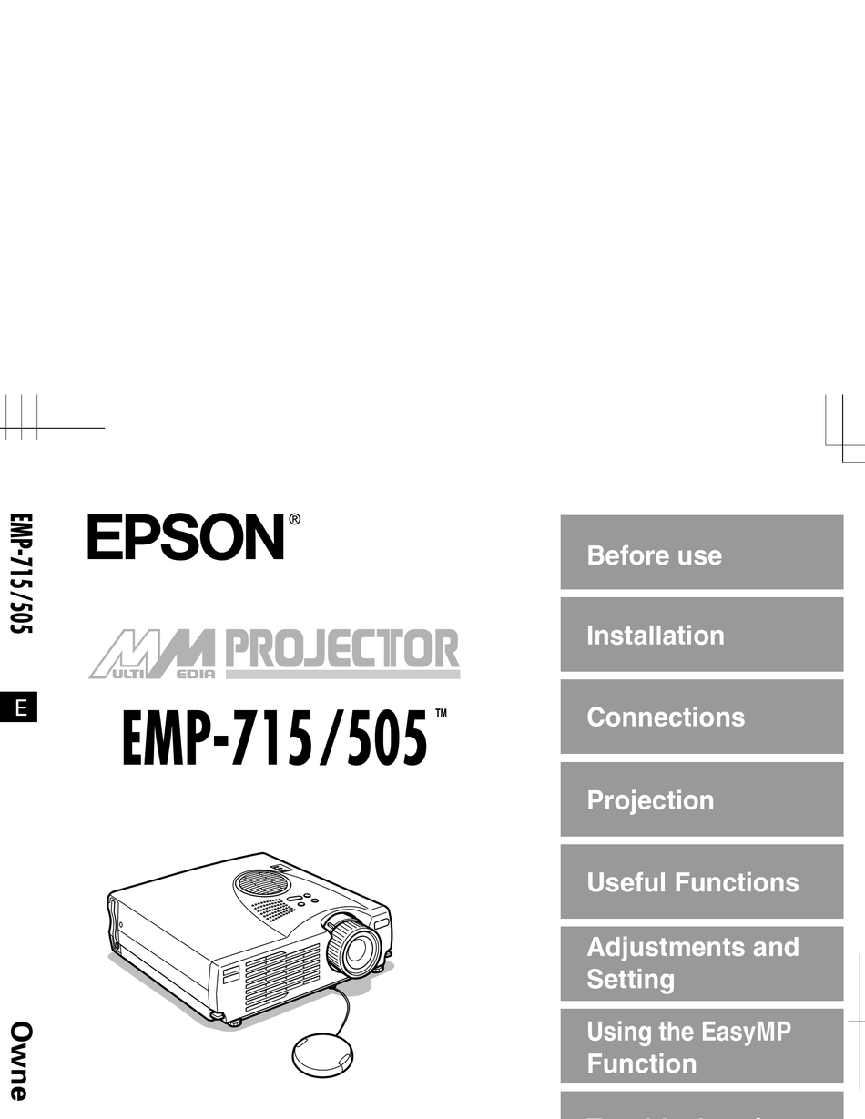 REMOTE CONTROL FOR EPSON PROJECTOR EMP-800UG EMP-810P EMP-811P EMP-82 #T945 YS 