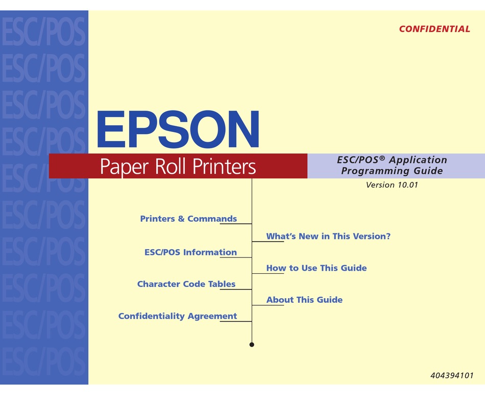 EPSON TM-T88III PROGRAMMING MANUAL Pdf Download | ManualsLib