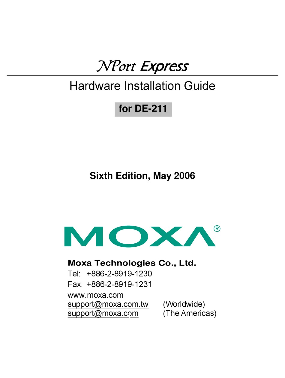 Enabling The Built-In 120 Ω Terminator - Moxa Technologies NPort Express DE-211  Hardware Installation Manual [Page 23] | ManualsLib