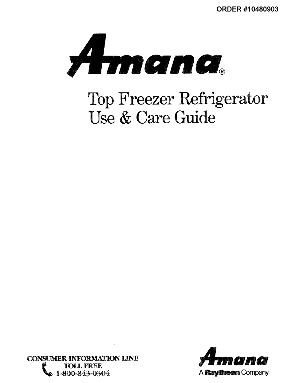 amana tx21a3w