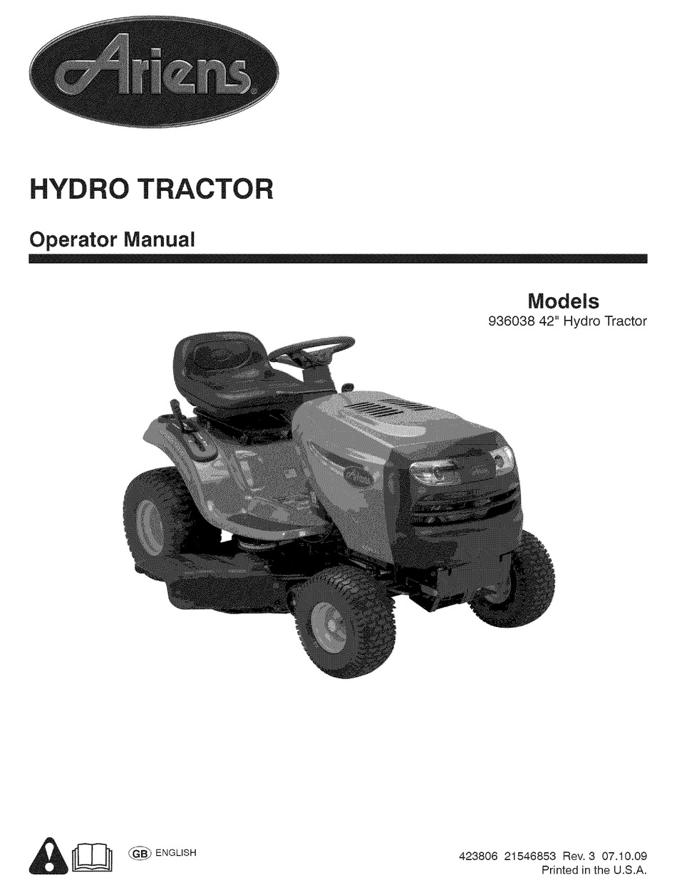 Genuine OEM Ariens Lawn Tractor 03083000 