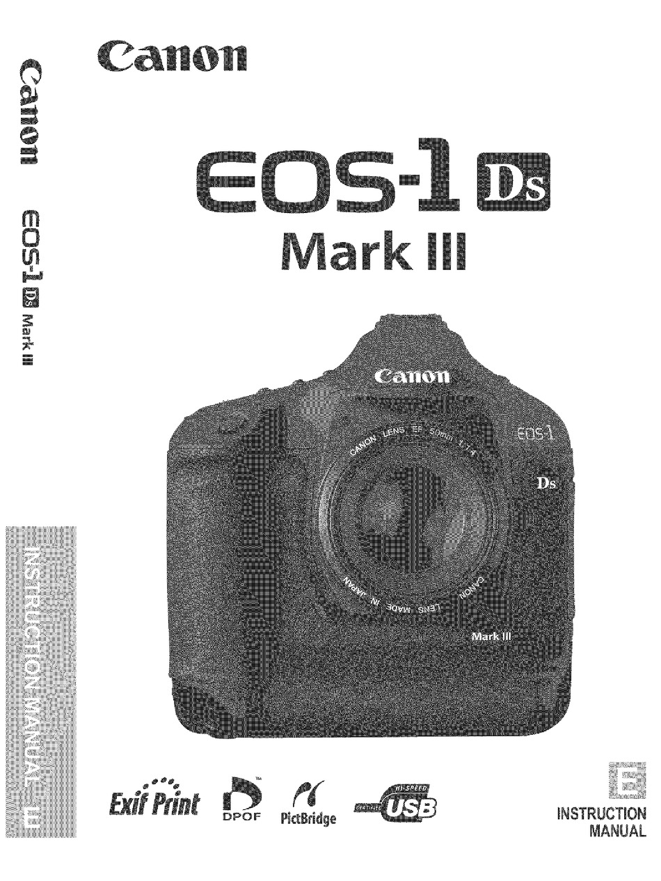 Инструкция для фотоаппарата Canon EOS D