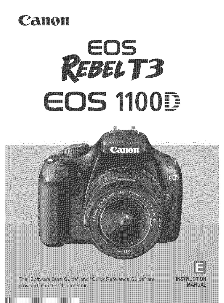 CANON EOS 1100D INSTRUCTION MANUAL Pdf Download | ManualsLib