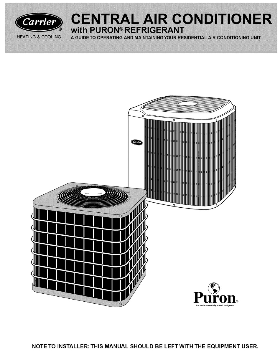 CARRIER 38TPA024 SERIES300 GUIDE MANUAL Pdf Download ManualsLib