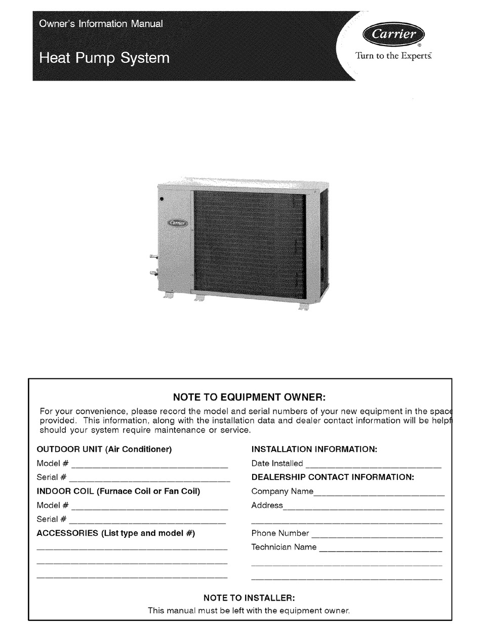 Carrier Air Conditioner Serial Number Lookup / American Standard