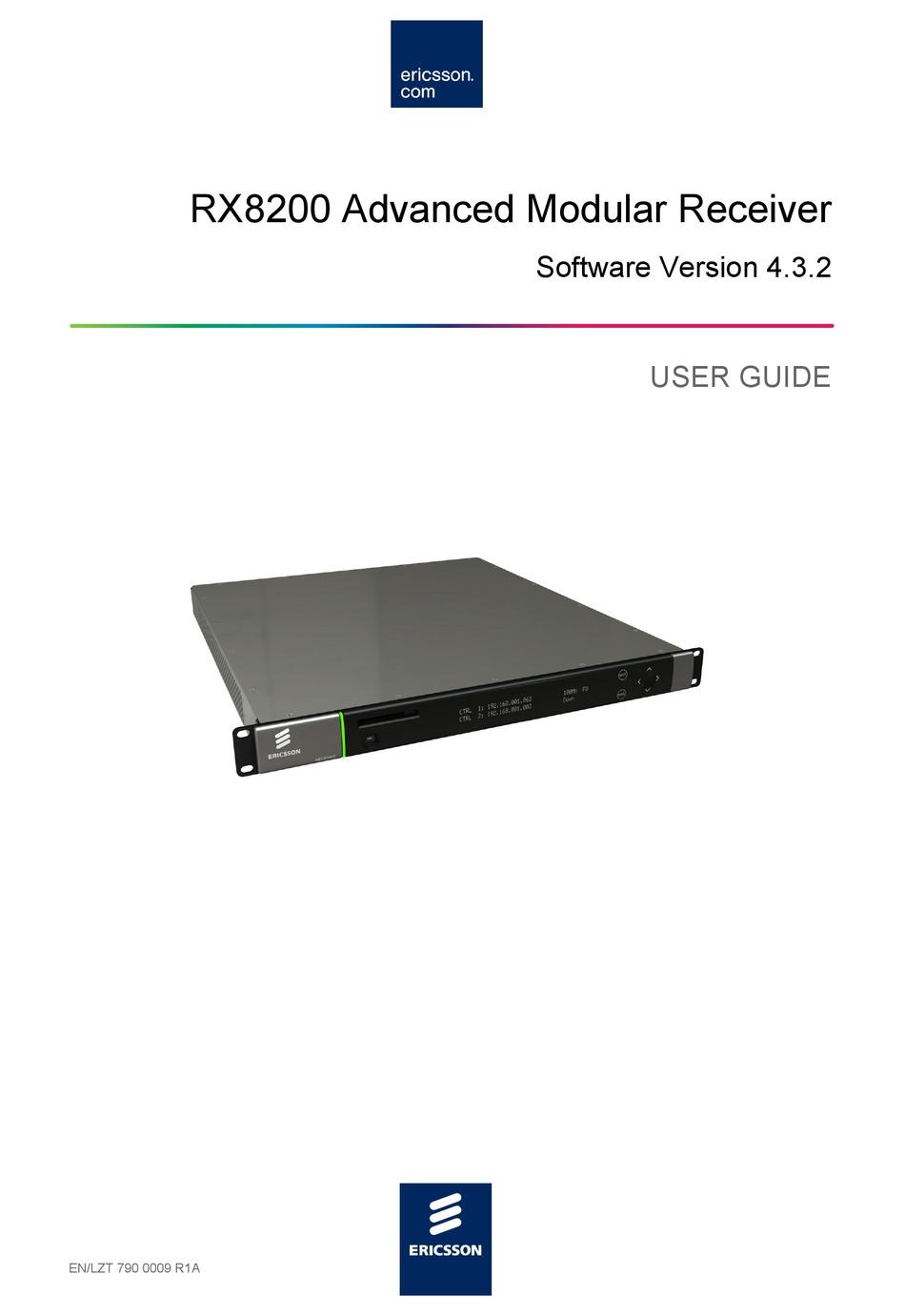 ERICSSON RX8200 USER MANUAL Pdf Download | ManualsLib