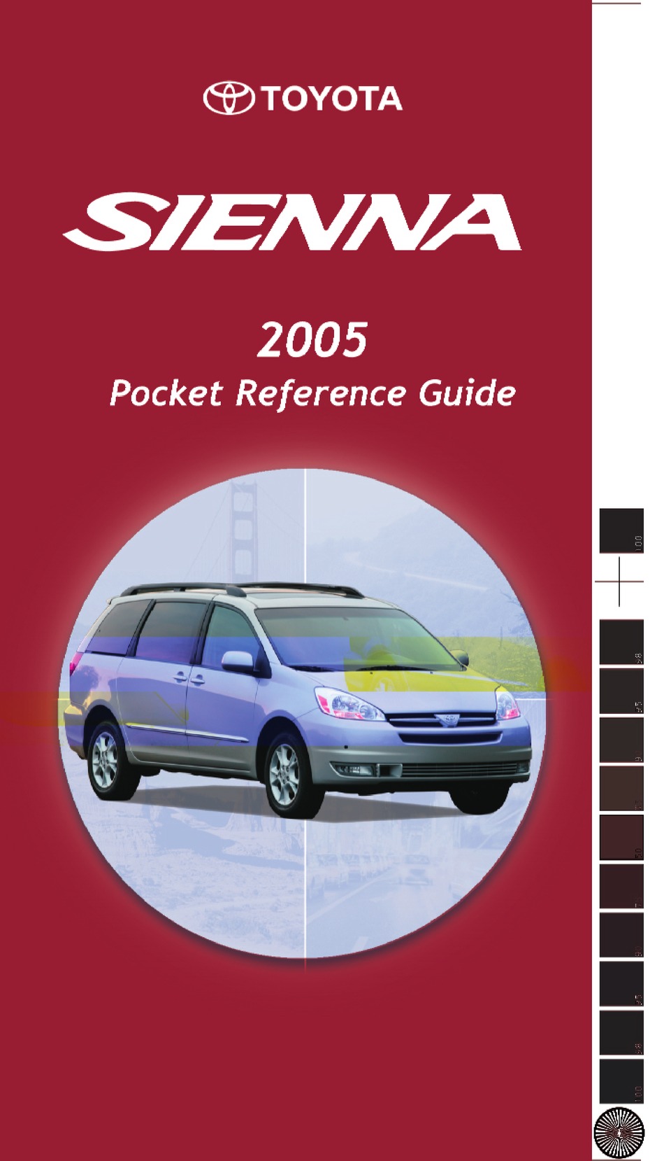 2004 Toyota Sienna Owners Manual 