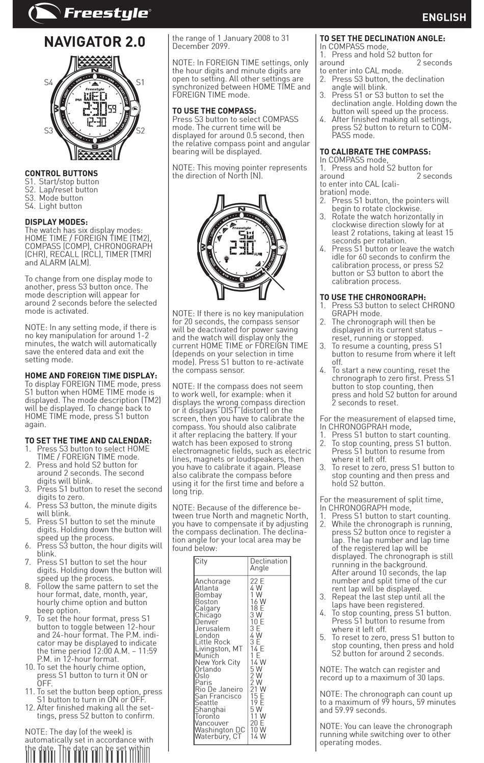 Freestyle Navigator 2 0 Manual Pdf Download Manualslib