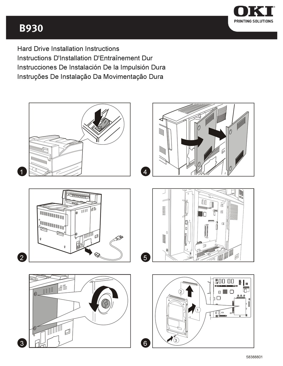 OKI B DN INSTALLATION INSTRUCTIONS Pdf Download ManualsLib