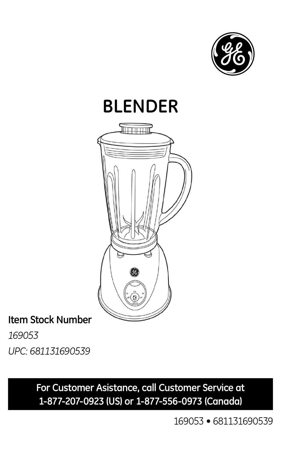 GE 169053 MANUAL Pdf Download | ManualsLib